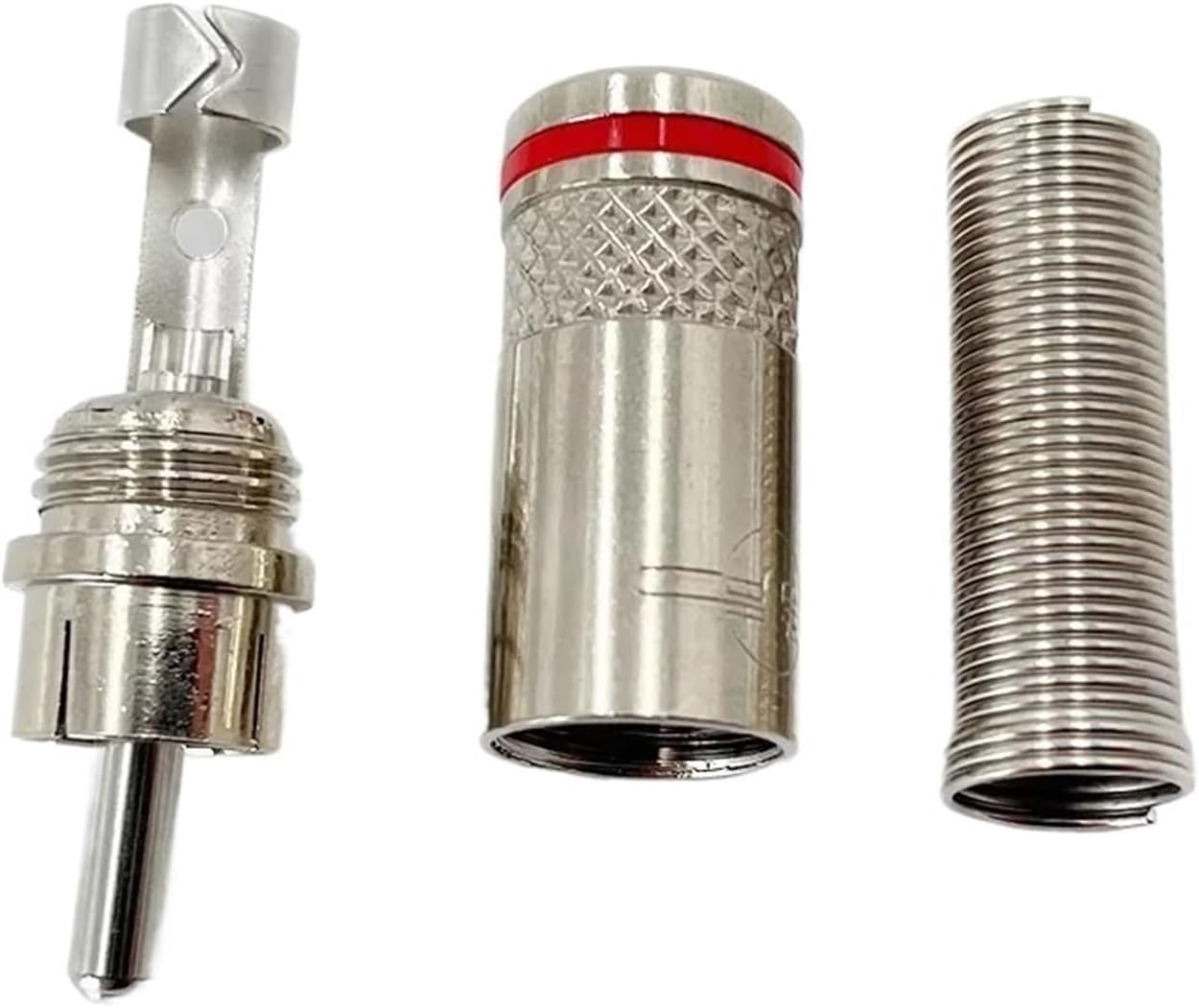 4/8/20PCS Male Plug Socket Connector Speaker Audio Plugs(20pcs)