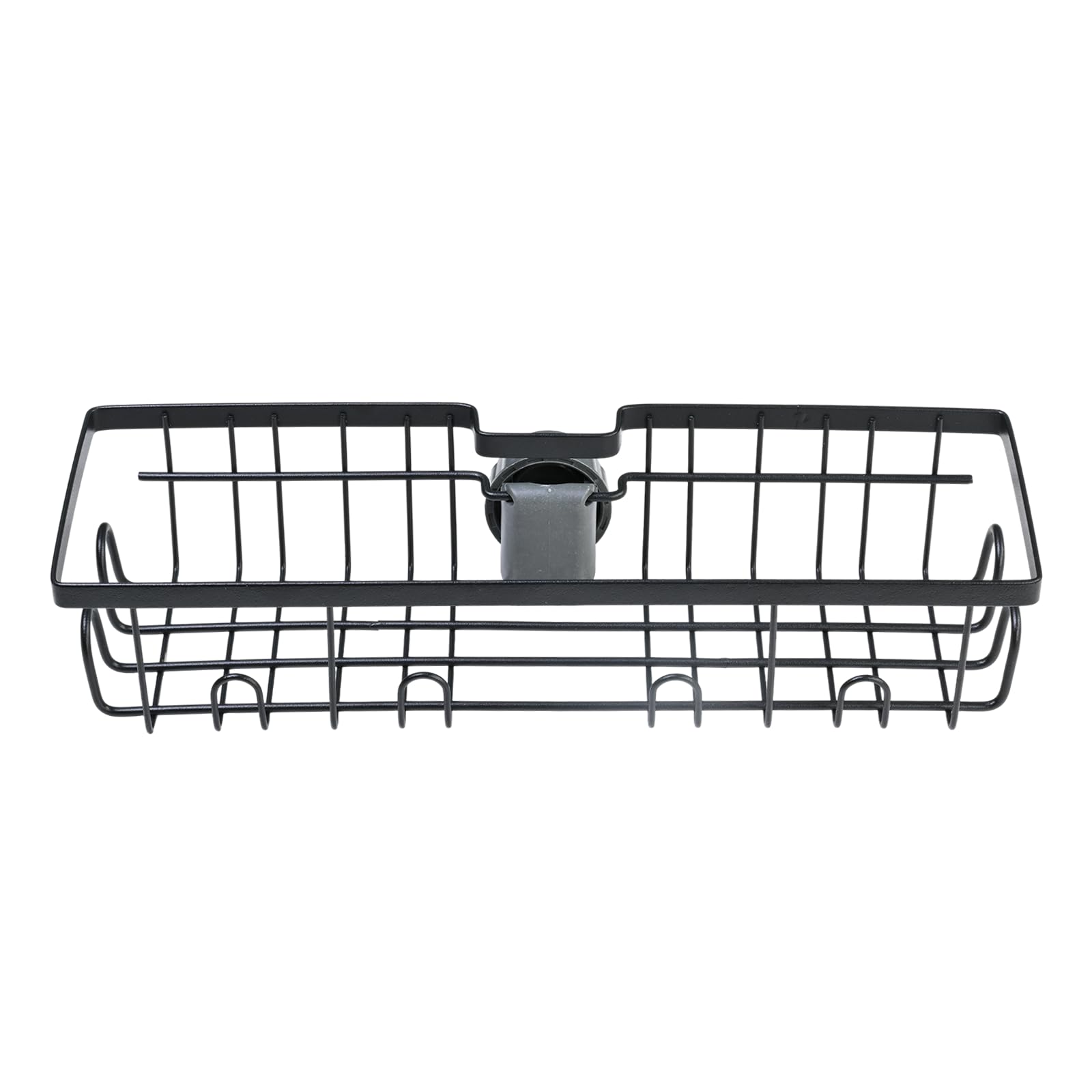 Ziyonix Shower Caddy Shelf No Drilling, Stainless Steel Bathroom Shelves Storage for Shampoo Shower Storage Accessories Shampoo Holder for Shower Bathroom Organiser (Black)