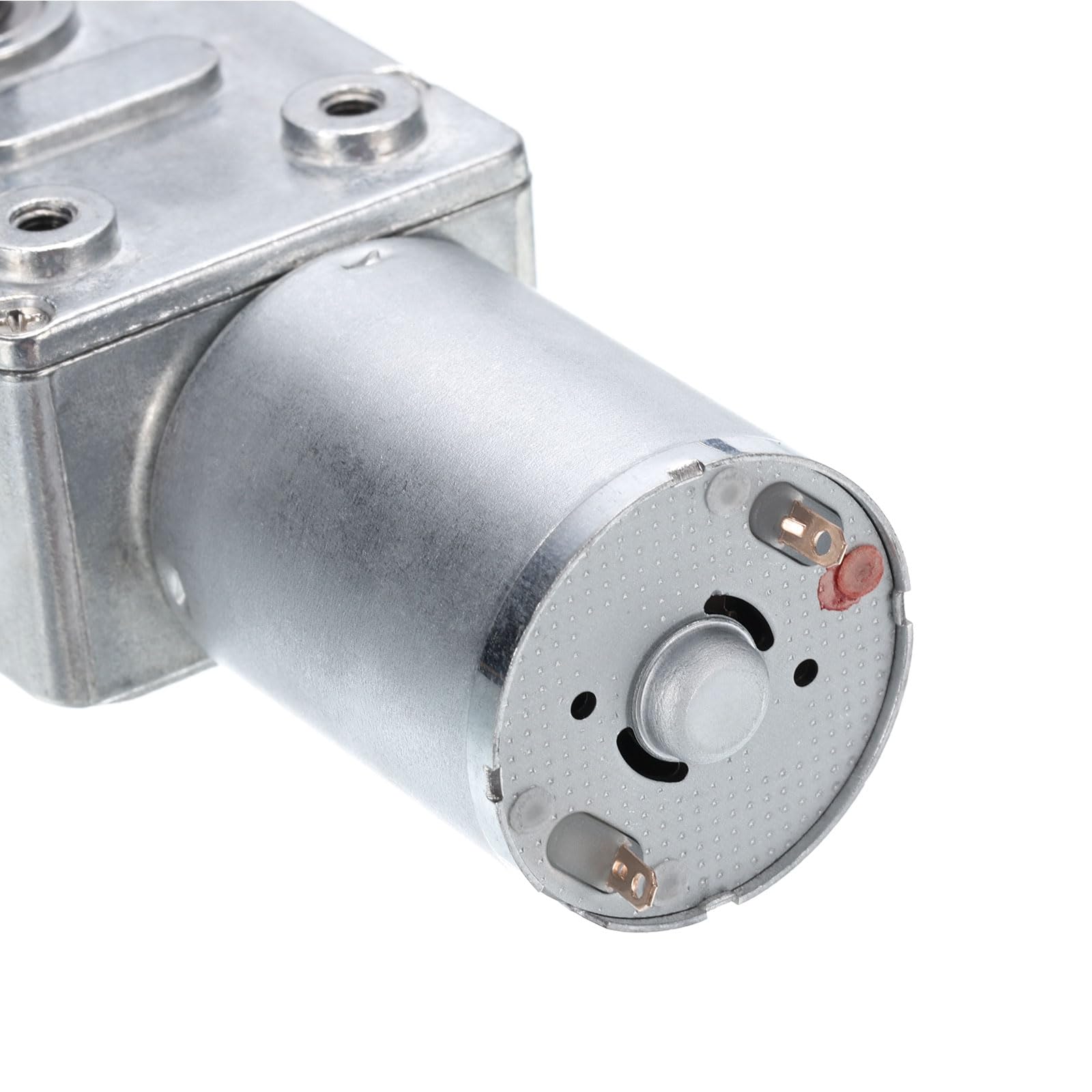 MECCANIXITY DC 12V High Torque Turbine Worm Geared Motor with 6mm