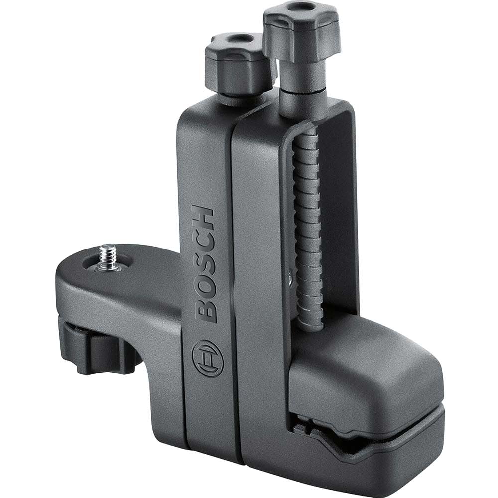 Bosch MM 3 Pinza universal (margen de apriete 3–70 mm, ajuste de altura hasta 60 mm, giratoria 360°, rosca de ¼", en caja de cartón)