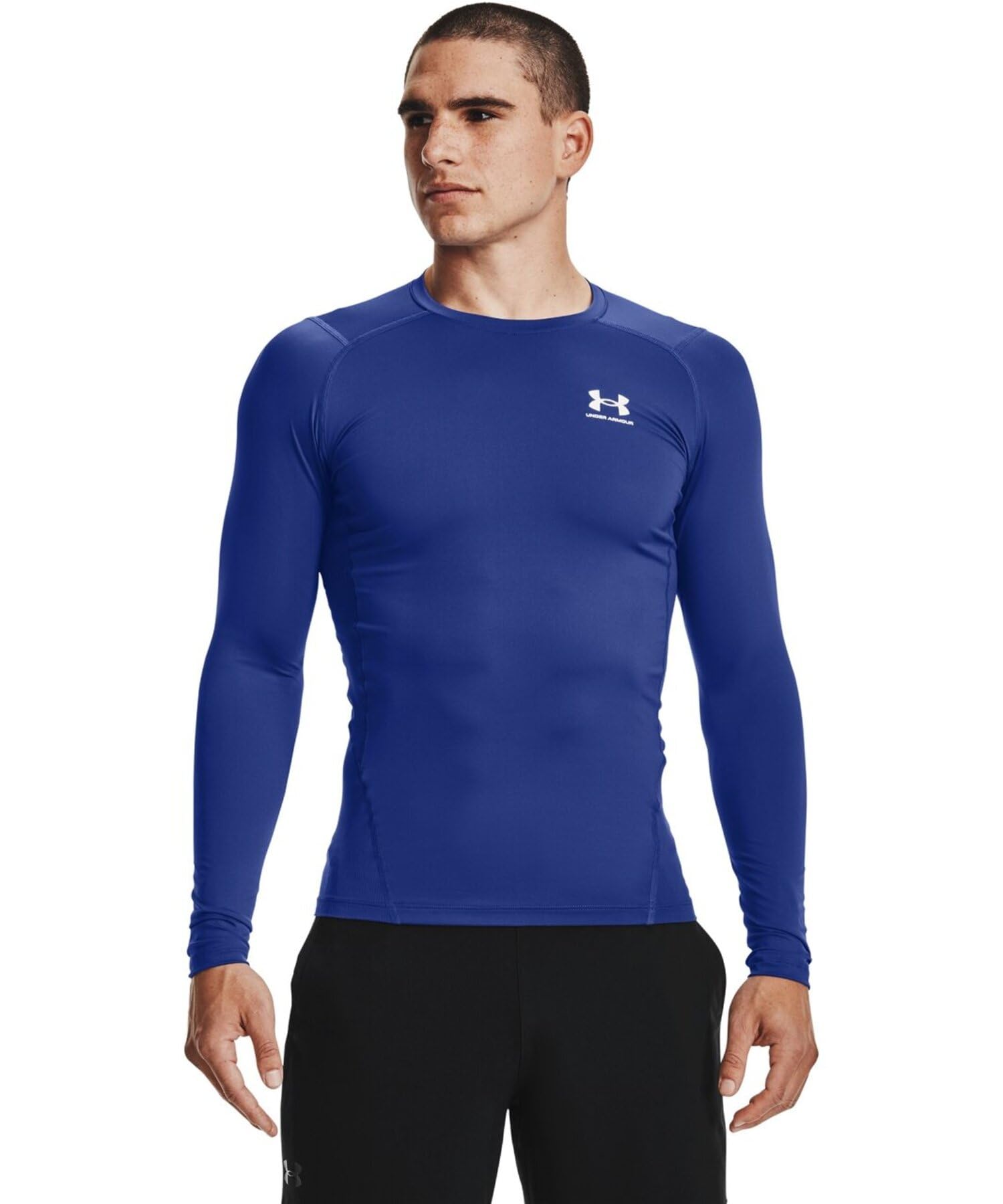 Under Armour Blue Baselayer Hg Comp Longsleeve Underwear Longsleeve C400 Small