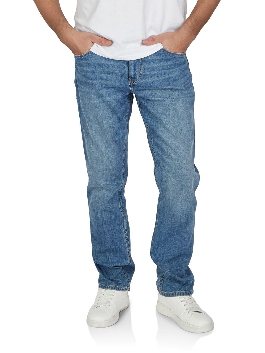 TOM TAILOR Jeans Herren Stretch Regular Slim Fit Josh Jeanshose Hose Denim Blau 30 31 32 33 34 36 38 40 42