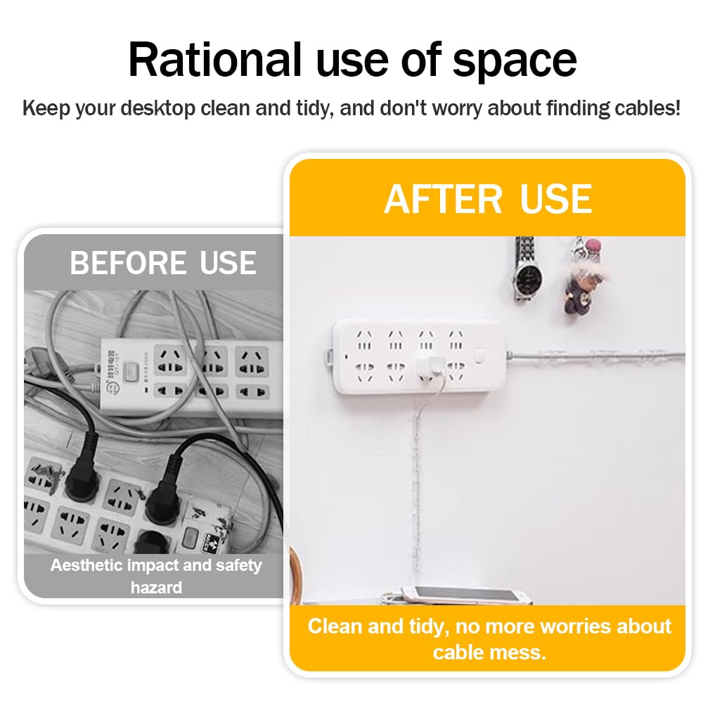 50 Piezas Ganchos para Luces de Interior y Exterior Clips para Cables Adhesivos Transparentes Organizador de Cable Autoadhesivo para Luces de Cadena al Aire Libre