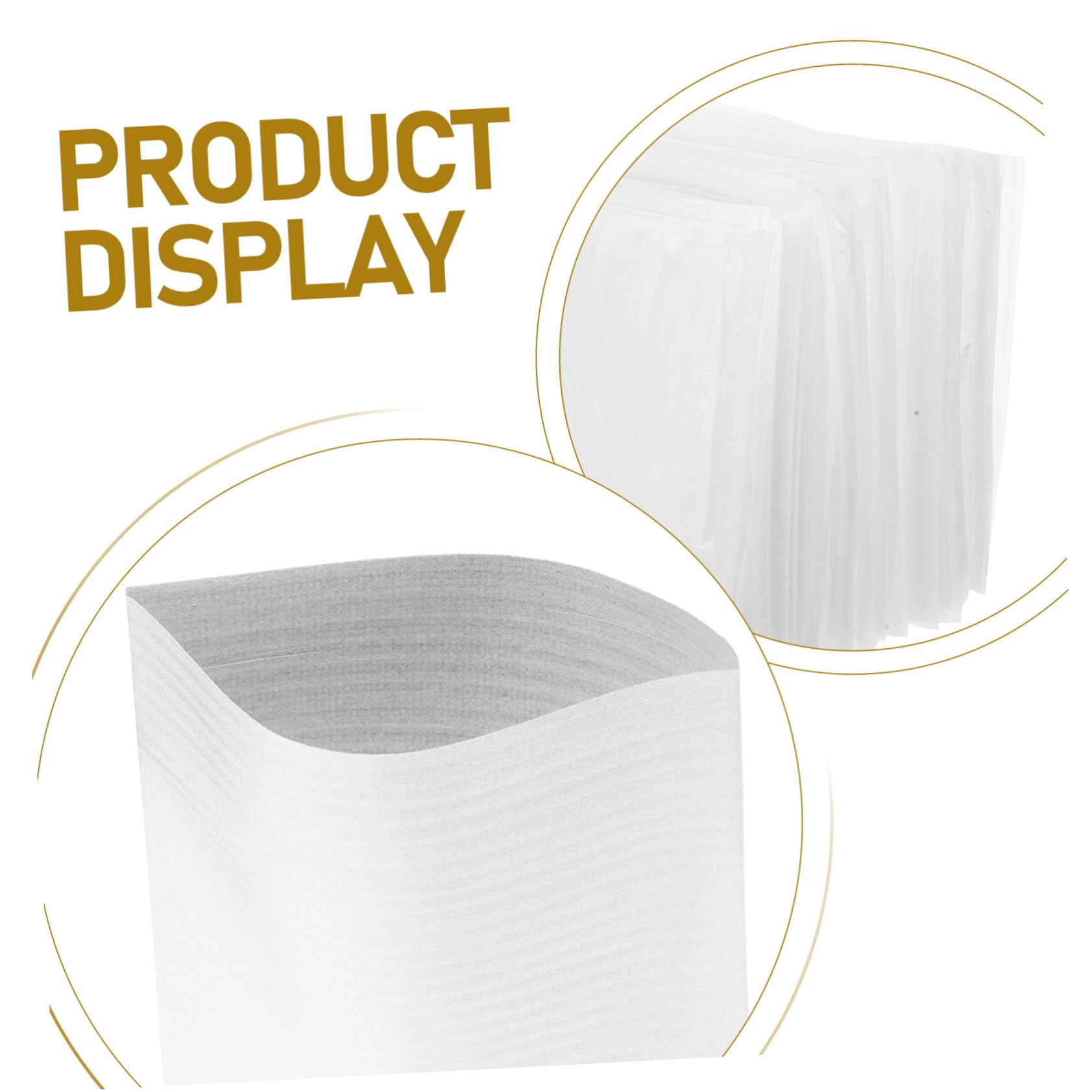 DOITOOL 300 Piezas Bolsas de Espuma Acolchadas para Embalaje de Platos y Vasos Material de Protección contra y Arañazos para Mudanzas y Envíos