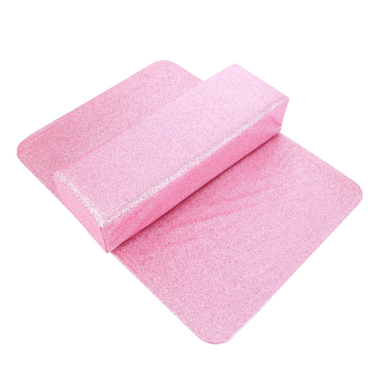 1set Manicure Hand Pillow Set Arm Wrist Rest Cushion for Nail Art Practice and Salon Use Comfortable Hand Rests for Steadying during Polish Applications Purple Pink