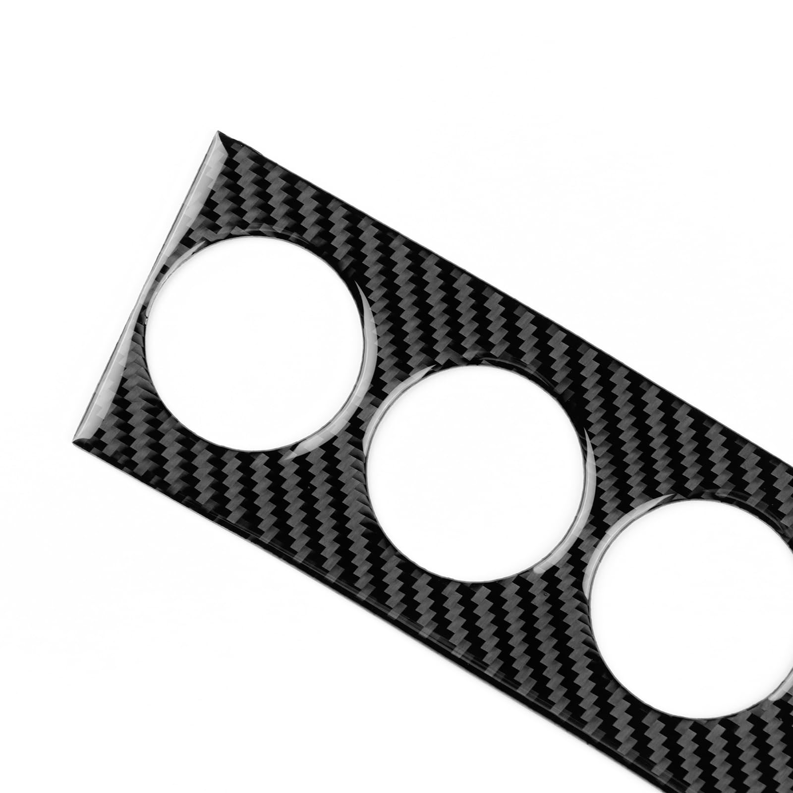 KUNGKIC Per Mercedes-Benz SLK R171 2004 2005 2006 2007 2008 2009 2010 Fibra di Carbonio Auto Controllo Centrale AC Pannello Multifunzione Pannello Pannello Pannello di Controllo Decalcomania Accessori