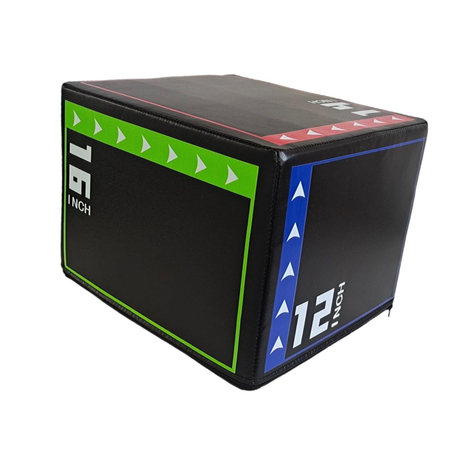 Plyometrisches Sprungbox Step Box Springen für Fitness Workout, Übungen und Heim Gym Konditions Krafttraining 3 in 1 Plyometrisches Sprungbox Step Springen