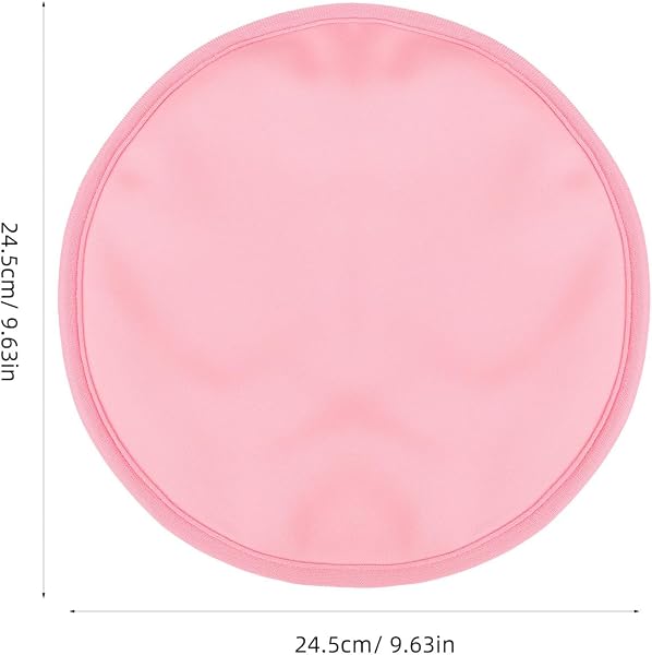 Alasum 2 Pcs Castor Oil Breast Packs with Skin-friendly Cloth Pads and Storage Bag, Reusable, Adorable and Gentle Breast Wraps for Nursing, Measuring 9.63x9.63x0.12 Inches - 2