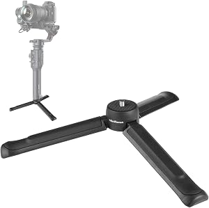 Desktop Compact Stand Tripod Handle Grip Compatible for DJI Ronin S Zhiyun WEEBILL 2 S Crane 2 3 Moza Gimbal Stabilizer DSLR Cameras