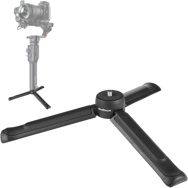 Desktop Compact Stand Tripod Handle Grip Compatible for DJI Ronin S Zhiyun WEEBILL 2 S Crane 2 3 Moza Gimbal Stabilizer DSLR Cameras