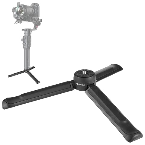 MINIFOCUS Camera Tripod Desktop Tabletop Stand Compact Tripod with 1 4 Screw Phone Tripod Stand for Gimbal Stabilizer