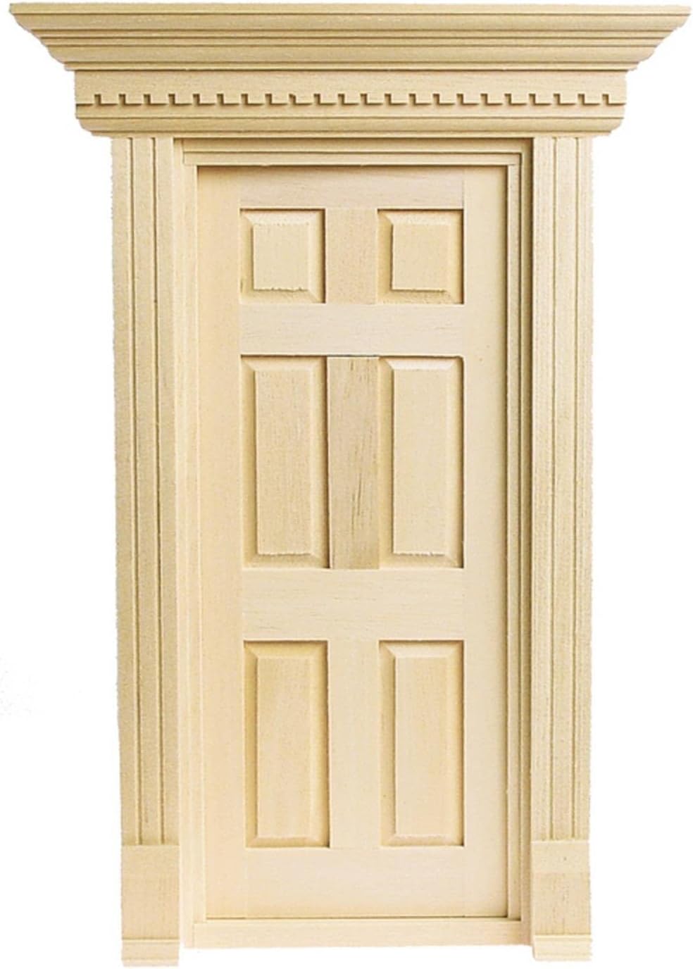 Melody Jane Dolls Houses Dollhouse Traditional Yorktown Front Door 1:24 Half Inch External DIY Builders