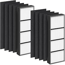 Nispira V-HEPA Replacement Filter Compatible with Finn Air Purifier OVHT9908 Part RFT9908. 2 Sets