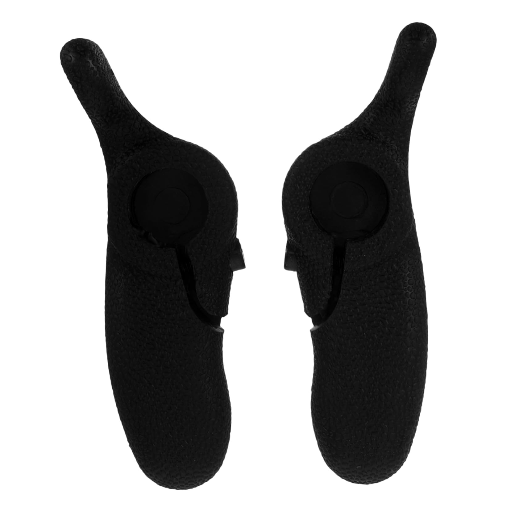 Toyvian Guidon de vélo de Montagne poignées de Couverture de Guidon de vélo Parties à vélo poignées de vélo Guidon pour VTT poignées de Guidon poignée de vélo Caoutchouc Noir