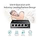 TP-Link TL-SG105S-M2 | 5-Port Multi-Gigabit 2.5G Ethernet Switch | Unmanaged Network Switch | Ethernet Splitter | Plug & Play | Desktop/Wall Mount | Silent Operation Product Image 6