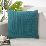 ZZDZW Sofa Pillow Case,Cuadrado Funda De Cojín 45x45 Gris,Funda para Almohada De Sofá Fundas De Cojín De Sofá Funda para Almohada De Sofá Cubiertas Almohada Protector Cubierta De Muebles