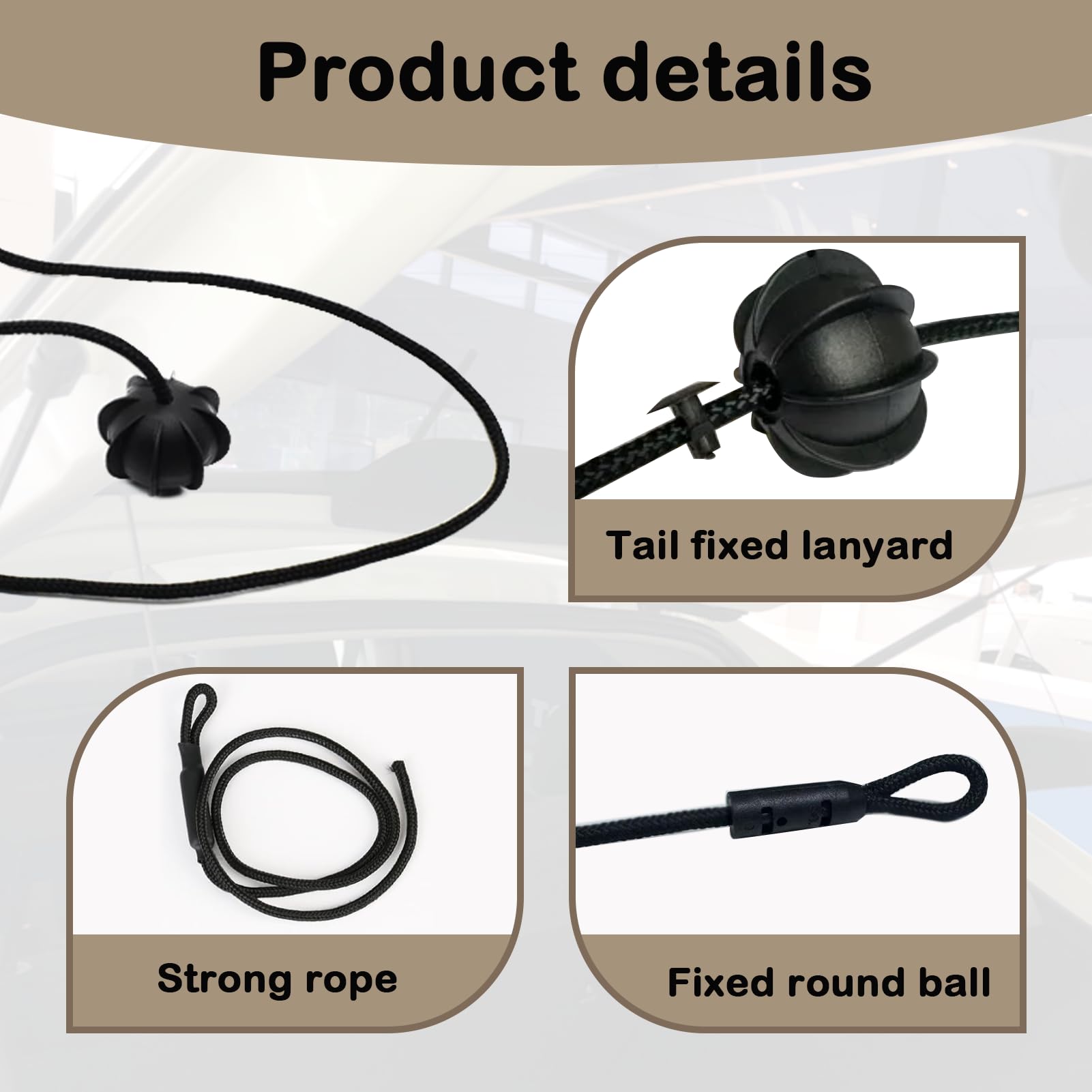 Corda Cappelliera Auto Posteriore - 2 Pezzi Con Clip Per Golf 6 5 4 MK5 6, Universale Per Vano Bagagli - Foto 10