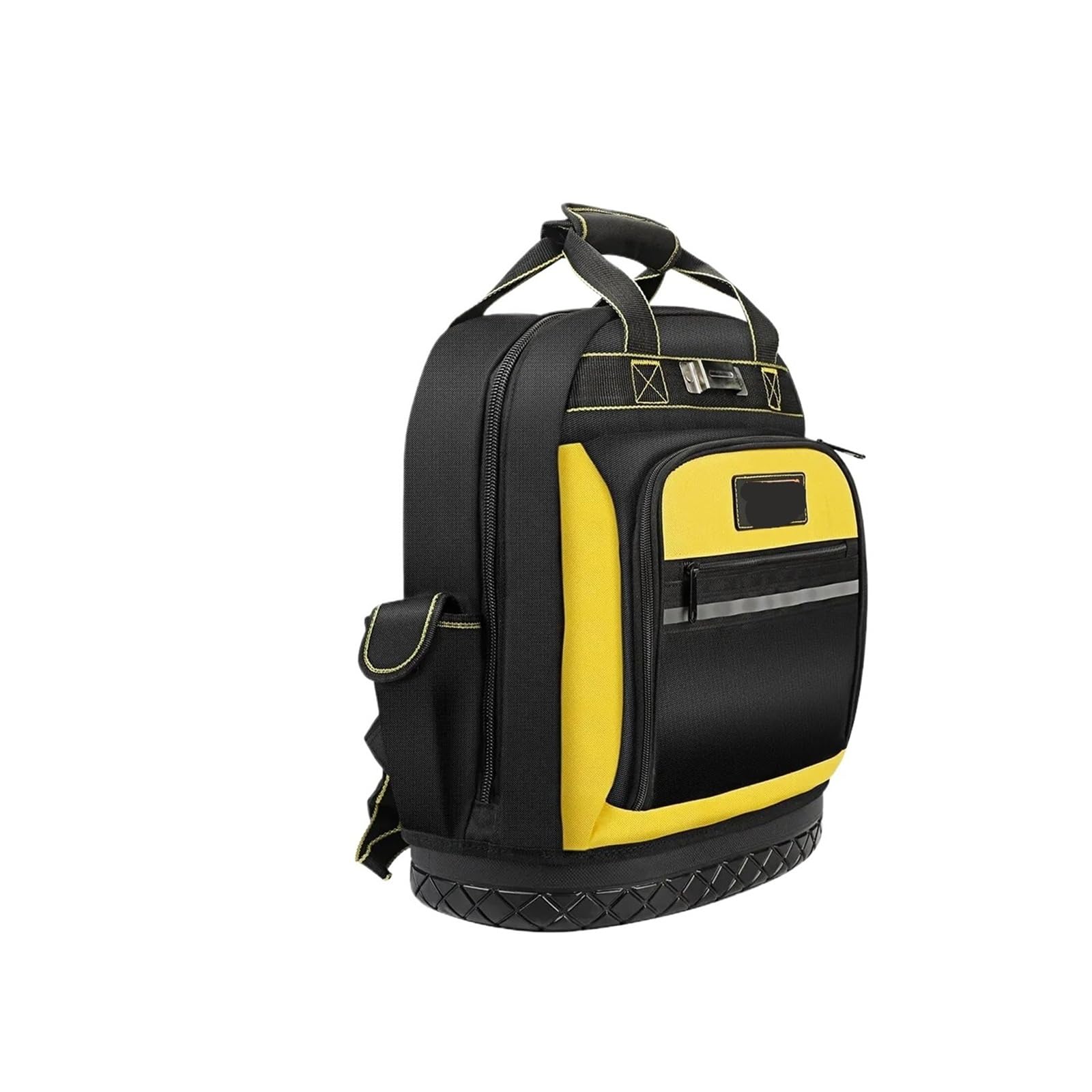 Waterproof Tool Backpack Tool Bag Rubber Base Heavy Duty Tool Organizer Electrician Plumber Maintenance Worker Tool Bags