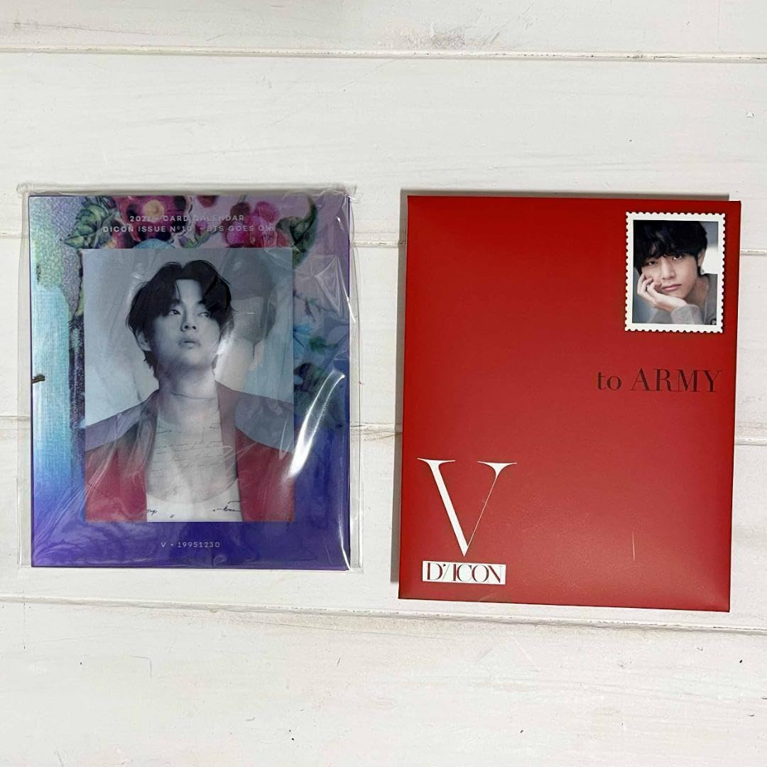 Amazon.co.jp: おまけ付 BTS V テテ DICON 写真集 フルセット 付属品