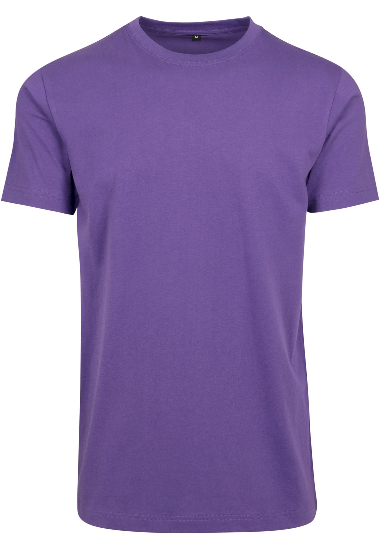 T-shirt imprimé violet grisé homme