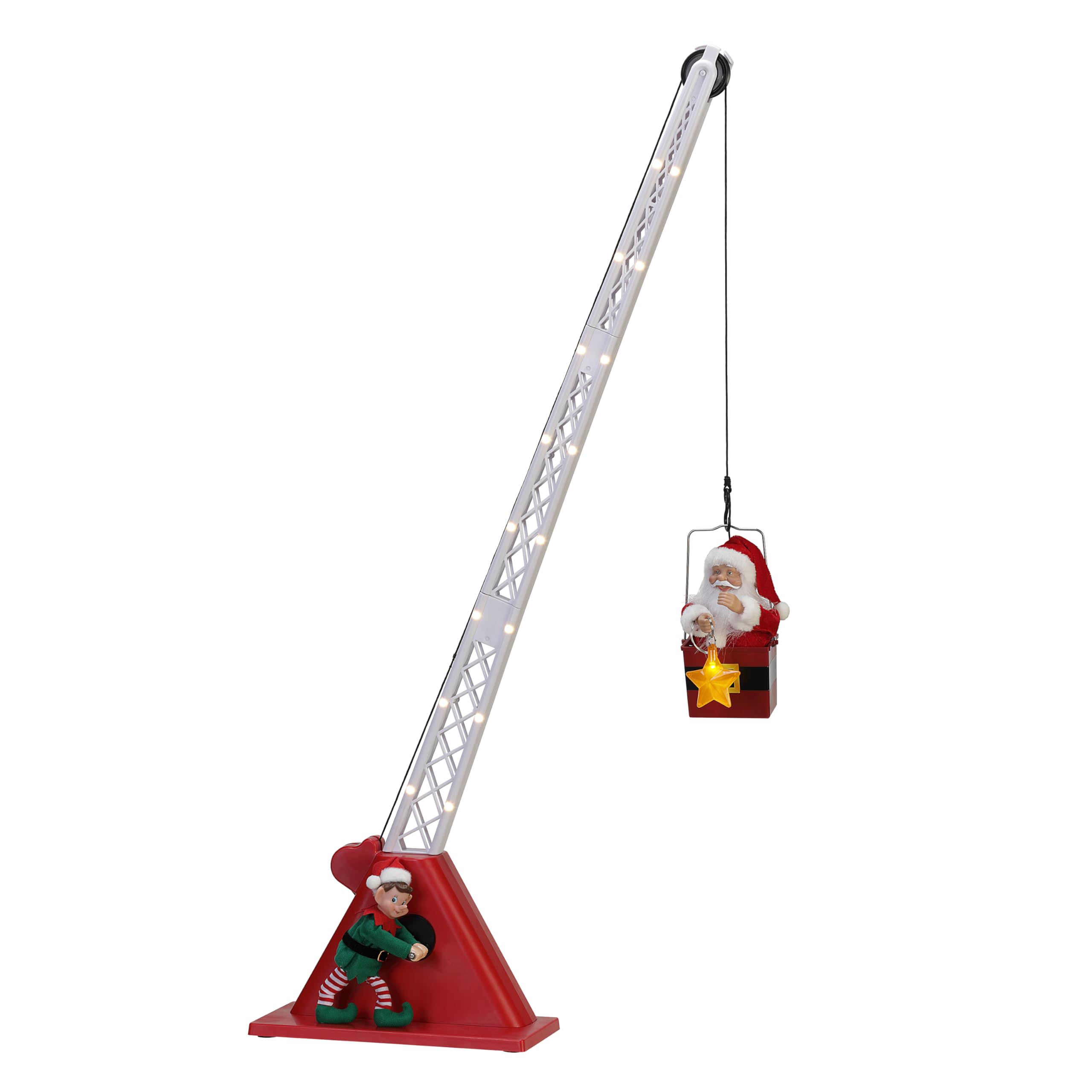Décoration de Noël Rouge Mr. Christmas suspendue objet ornemental de salon