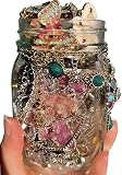 Mystery Jewelry Jar Bundle – 30-50 pezzi scatola portatile per donne, alternativa romantica moda WST1