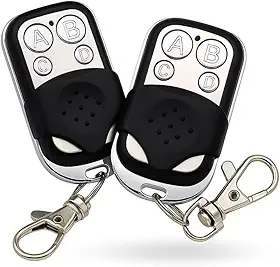 Kit 2 Controle Remoto Cópia Copiar Duplicador Clone Clonador Copiador Alarme Carro Veículo Motor Portão Porta Eletrônico Garagem Casa Residência Condomínio todo Brasil Top