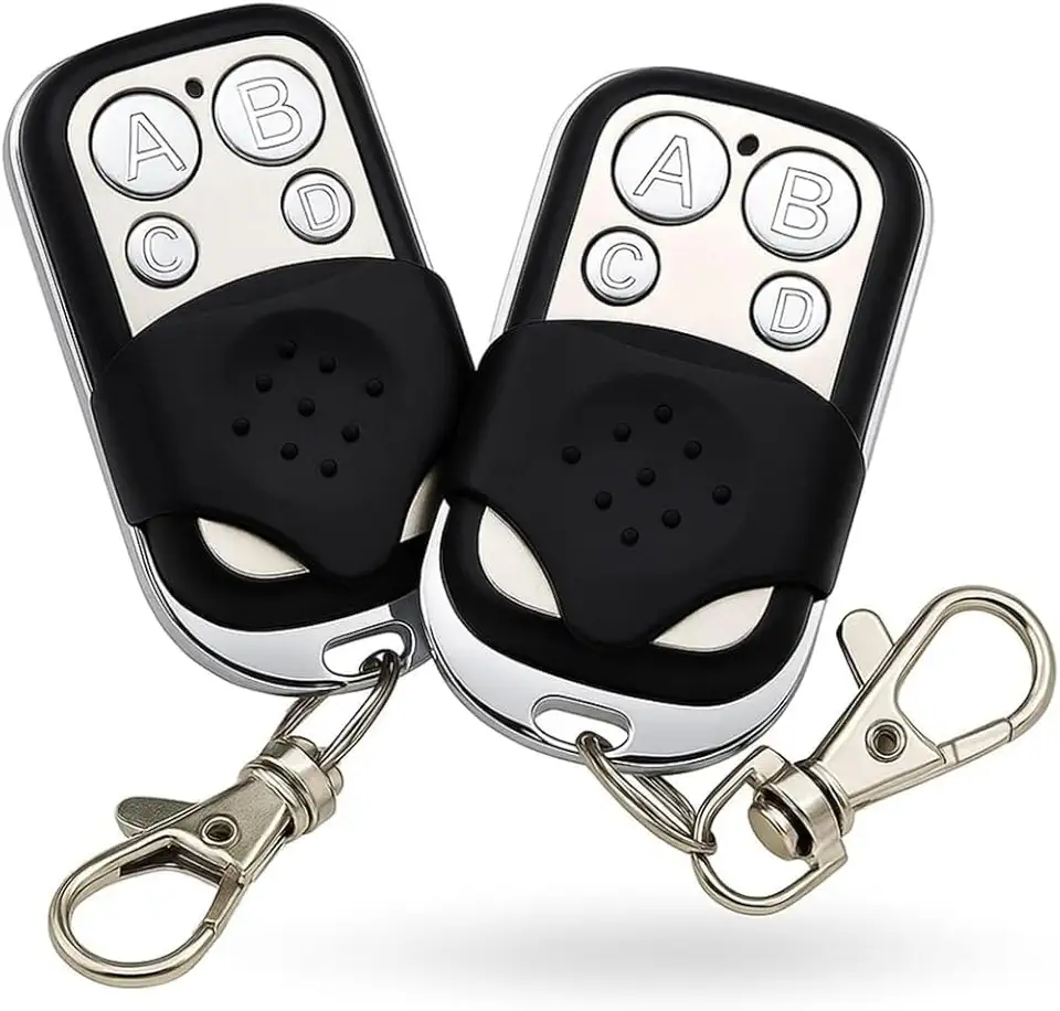 Kit 2 Controle Remoto Cópia Copiar Duplicador Clone Clonador Copiador Alarme Carro Veículo Motor Portão Porta Eletrônico Garagem Casa Residência Condomínio todo Brasil Top