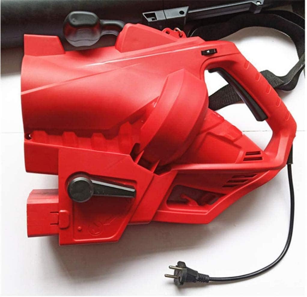 Portable Cordless Leaf Blower Leaf Blower Electric Garden Blower for Blowing Leaf Snow Dusting Leaf Blower Cordless Blower Red (Red)