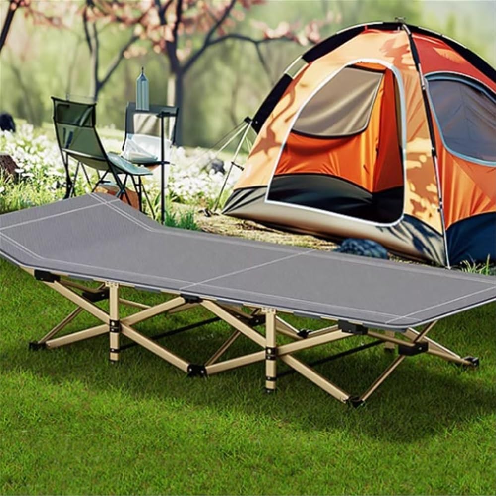 Camping Büro-Nickerchenbett, Klappbett, Begleitbett, Strandbett, Marschbett, Klappbett for draußen Feldbetten(Klein)