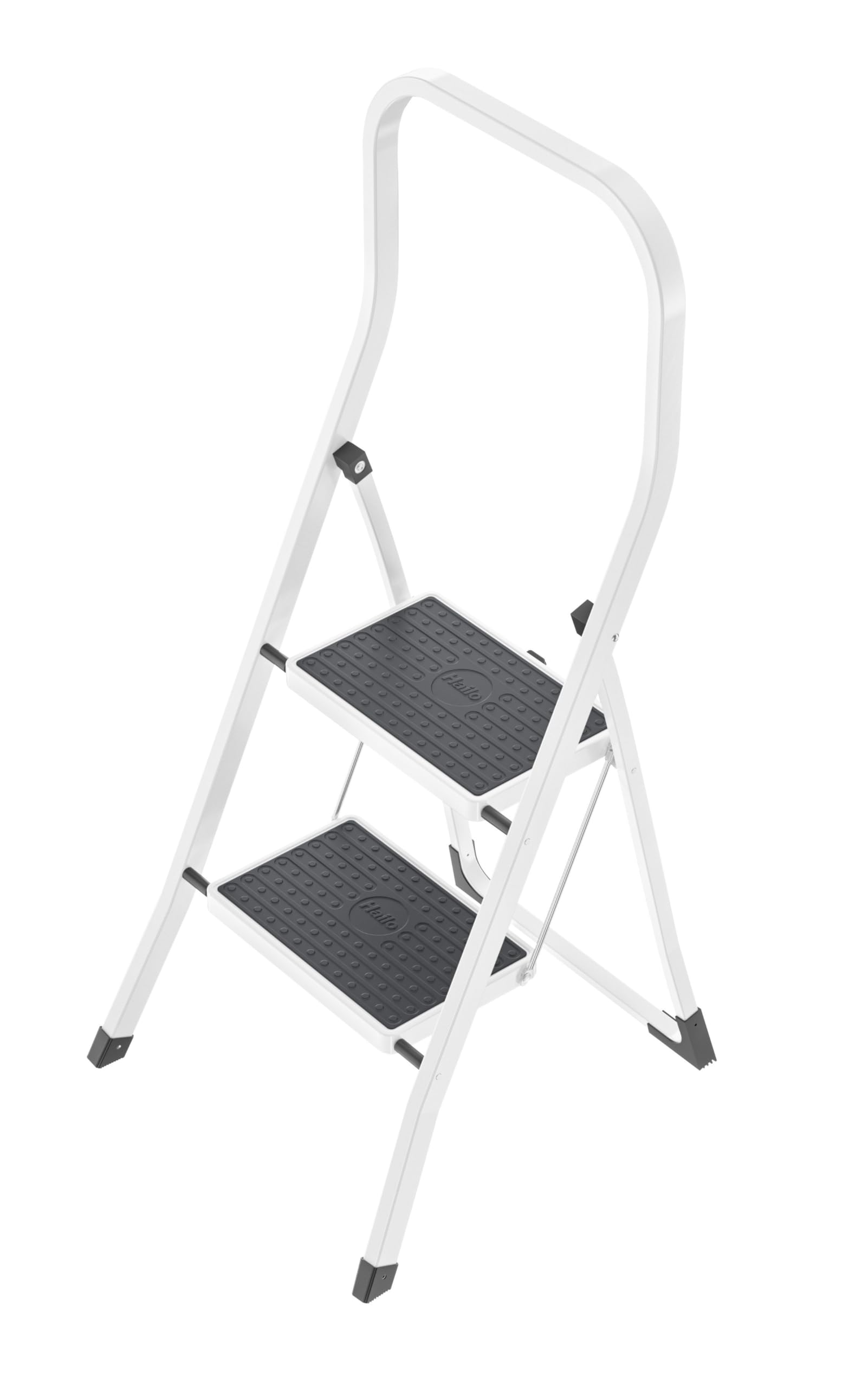 Marchepied Hailo 2 marches pour ranger vos placards hauts sans vertige