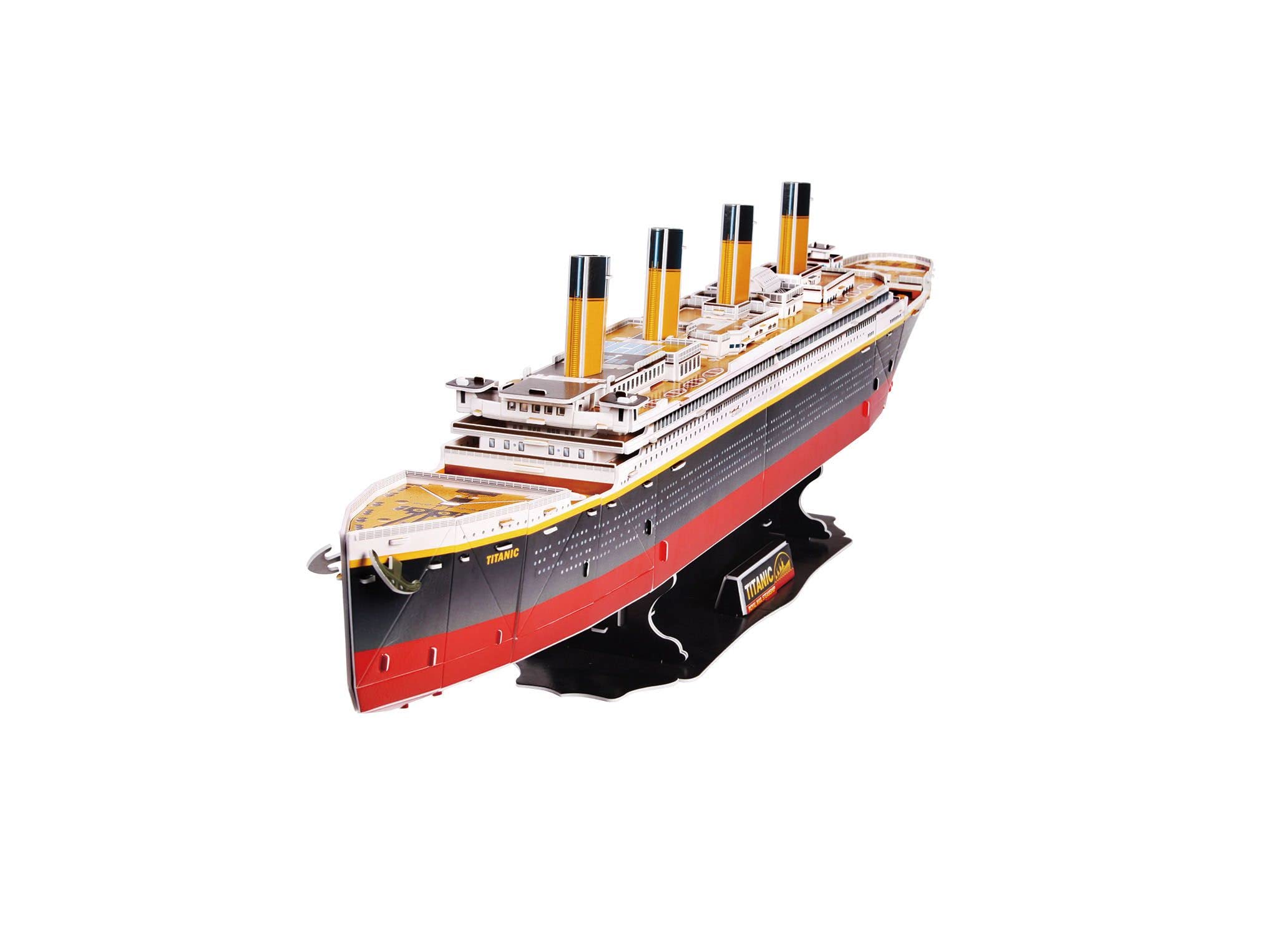 Quebra Cabeça 3D Revell RMS Titanic 800mm REV 00170 113 Peças de