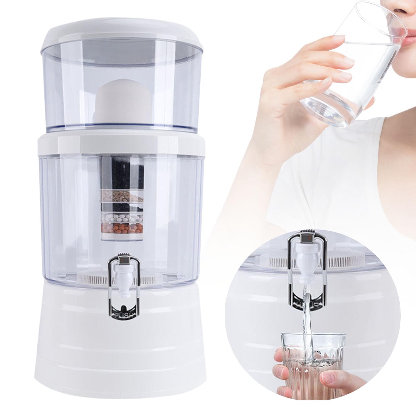 rockible Depuratore d'Acqua Rubinetto erogatore Depuratore d'Acqua 16L 8 Fasi Depuratore d'Acqua Bollitore per dormitorio