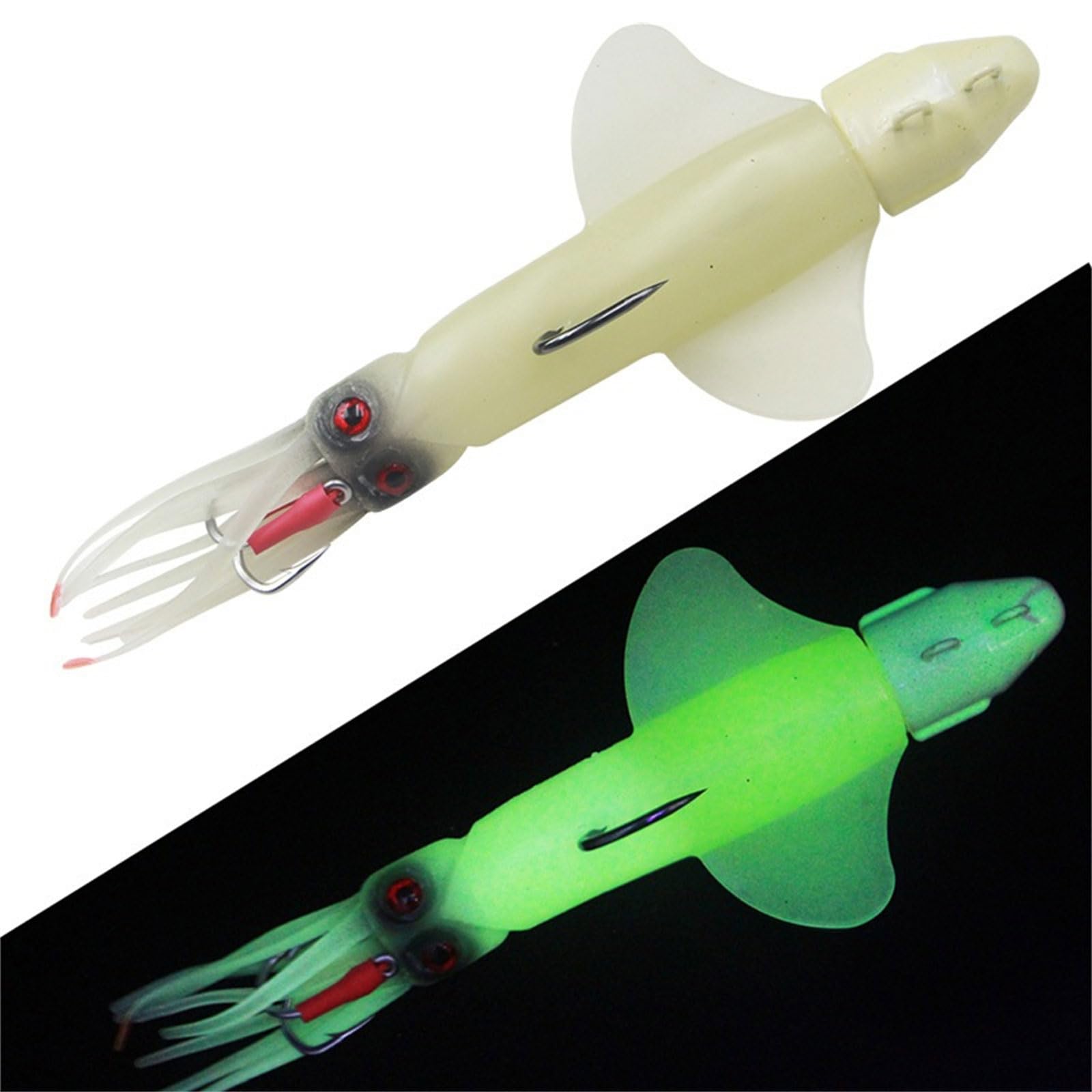 GTYLF Glows Skirts Fishing Baits Soft Octopuses Lures Trolling Fishing Lures Saltwaters Fishing Tackle