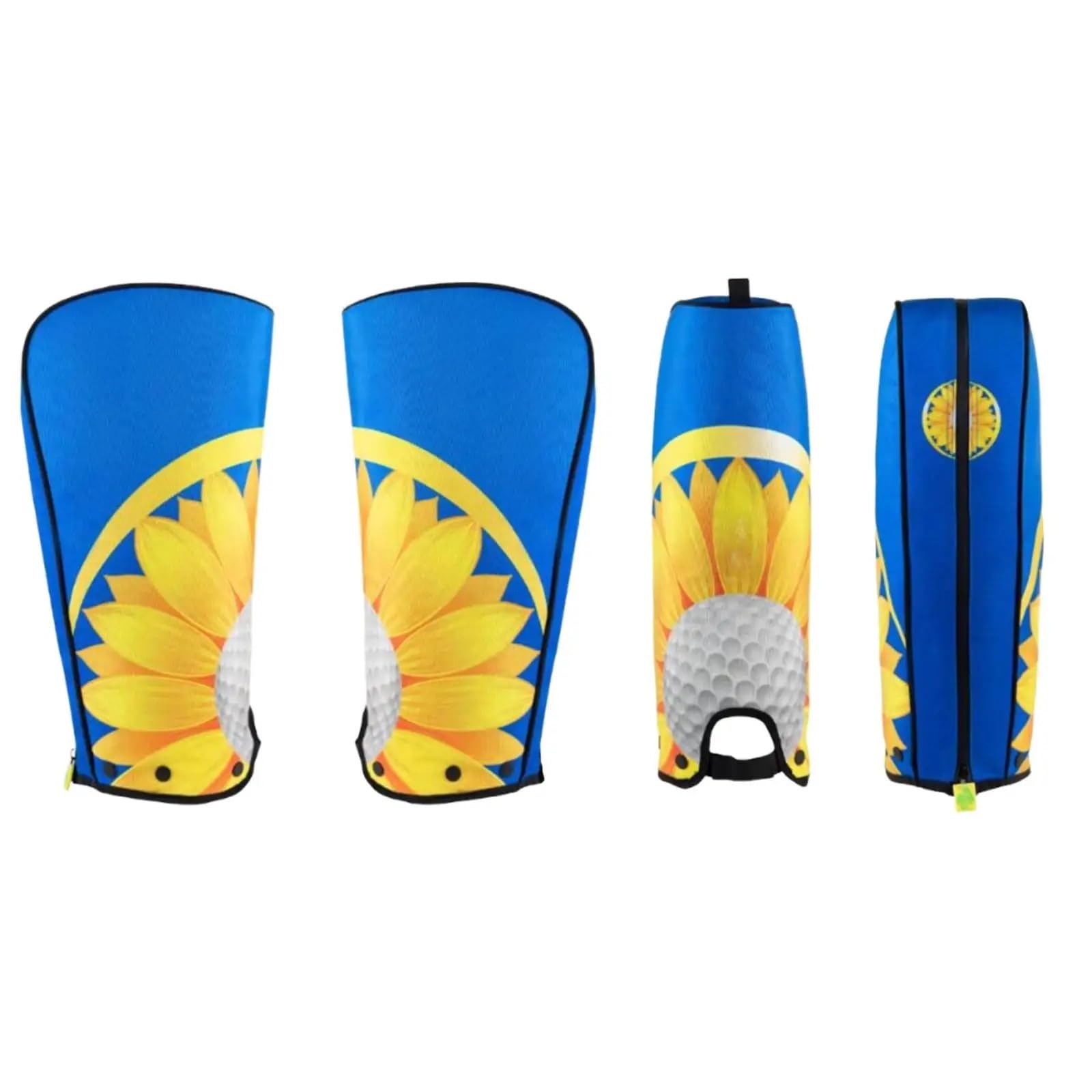 Abdeckung Golfbag Golf-Standbag, Regenschutz, Kapuze, faltbar, Club-Schutzhülle for Platz, Reisen, Driving Range