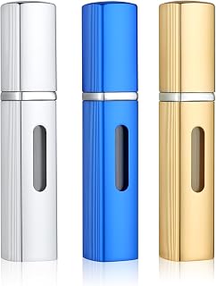 8ml Perfume Travel Refillable, 3pcs Travel Perfume Bottle, Mini Spray Bottle Cologne Sprayer, Refillable Perfume Bottle Atomizer for Men and Women