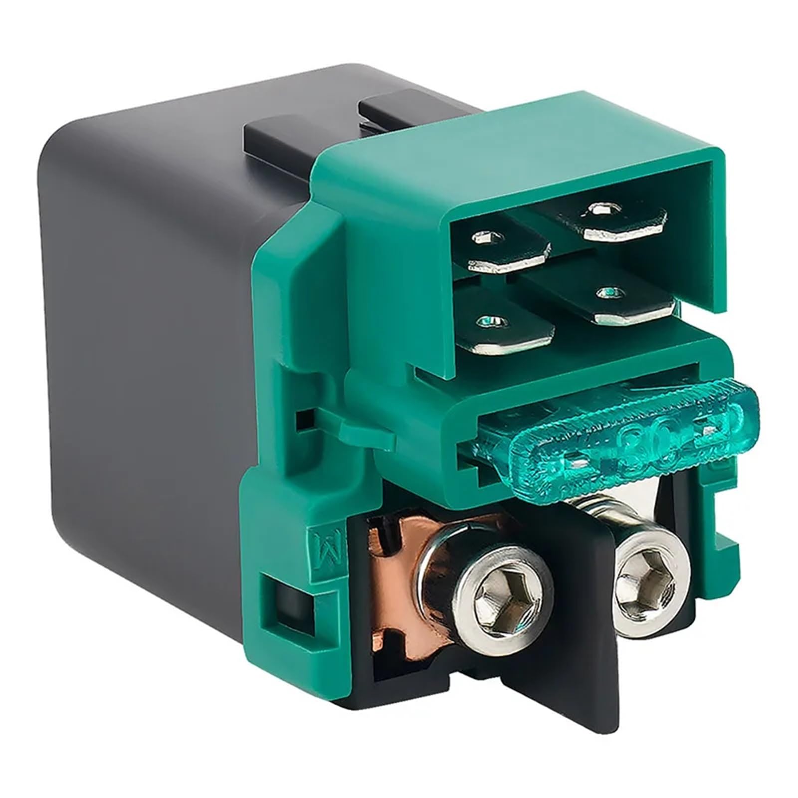 Relè Solenoide Avviamento Compatibile con VTR1000 per VTR1000F per Super per Hawk 1999-2005 Solenoide di Avviamento Moto per Relè Multiuso per Relè