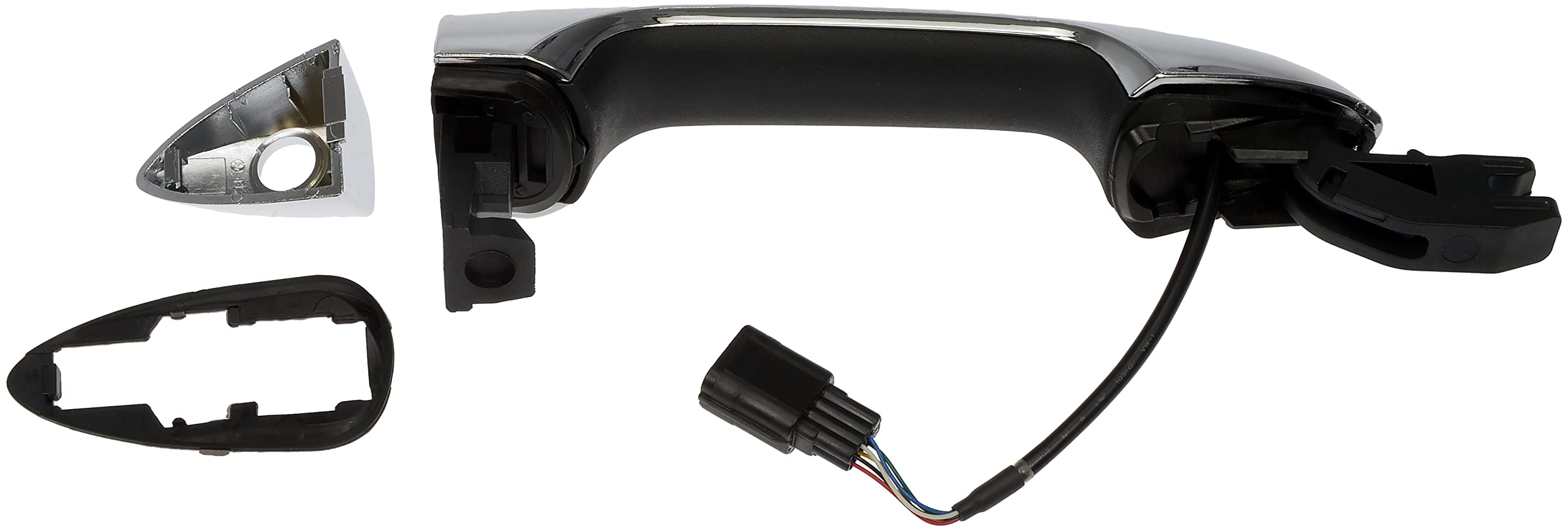 Poignée de porte extérieure Dorman 97948 en chrome résistant pour Honda