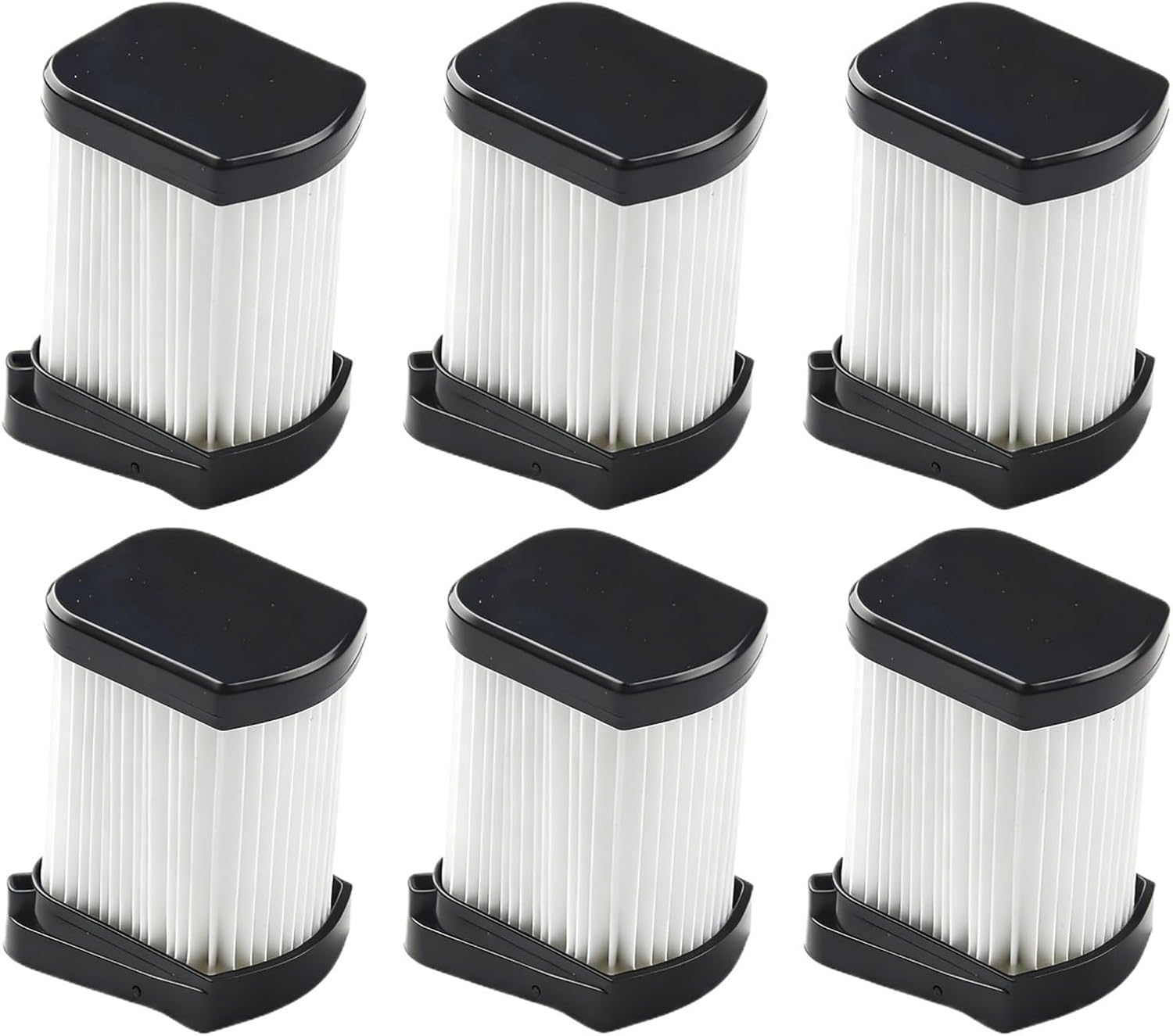 Cordless Handheld Vacuum Cleaner Filter Replacement，Compatible For Shark, WandVac 2.0 WV270 WV270UK WV273UKT Spare Part Accessory(6pcs)