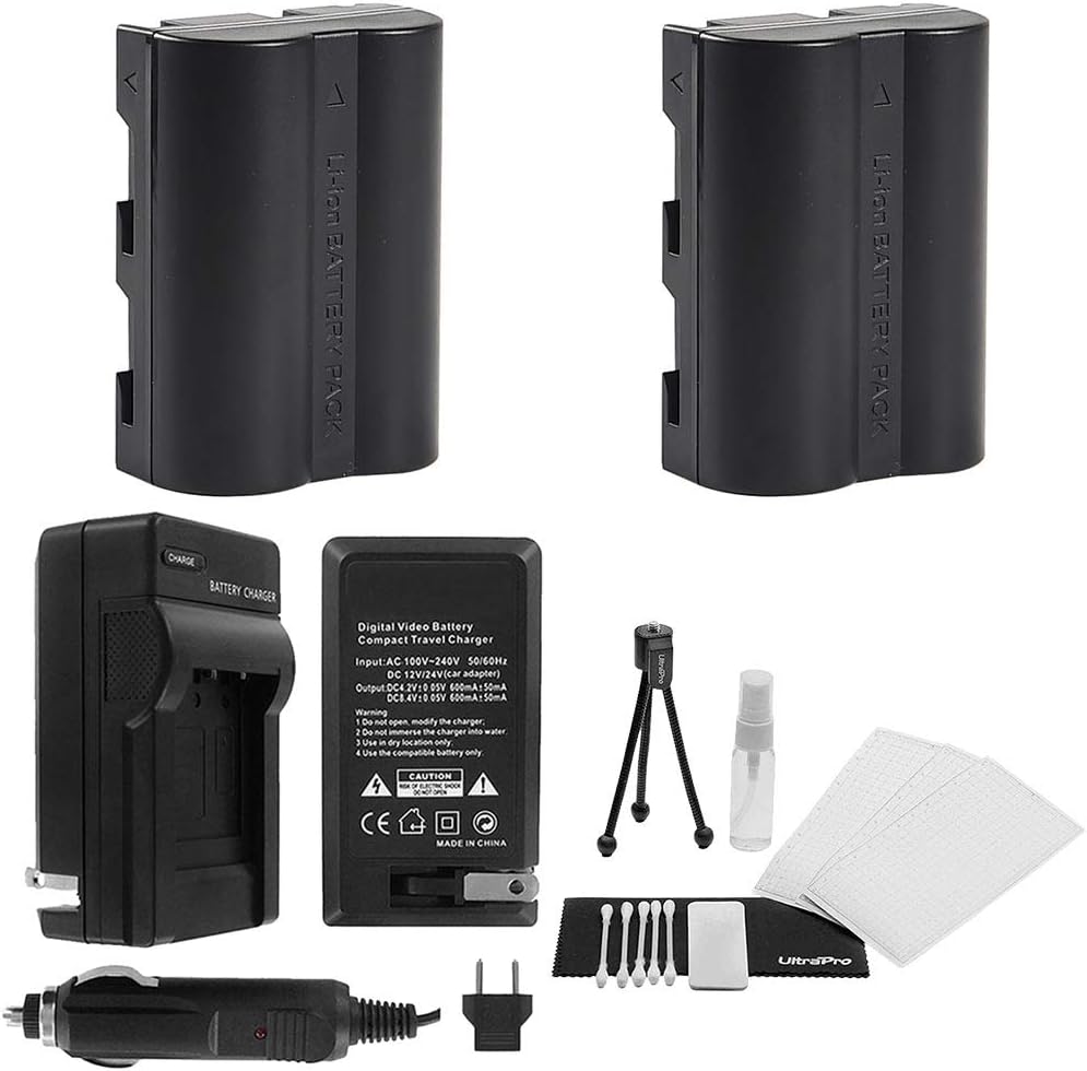 Ultrapro LI50B Battery 2Pack Bundle with Rapid Travel