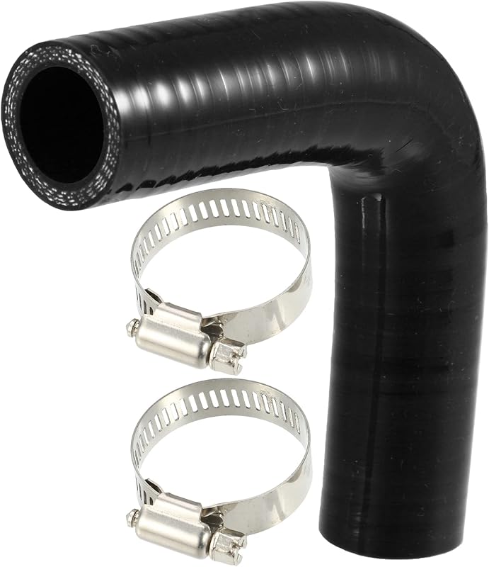 Mangueira de silicone para intercooler X AUTOHAUX, cotovelo 90° com diâmetro interno de 22 mm – Conjunto com 2 abraçadeiras