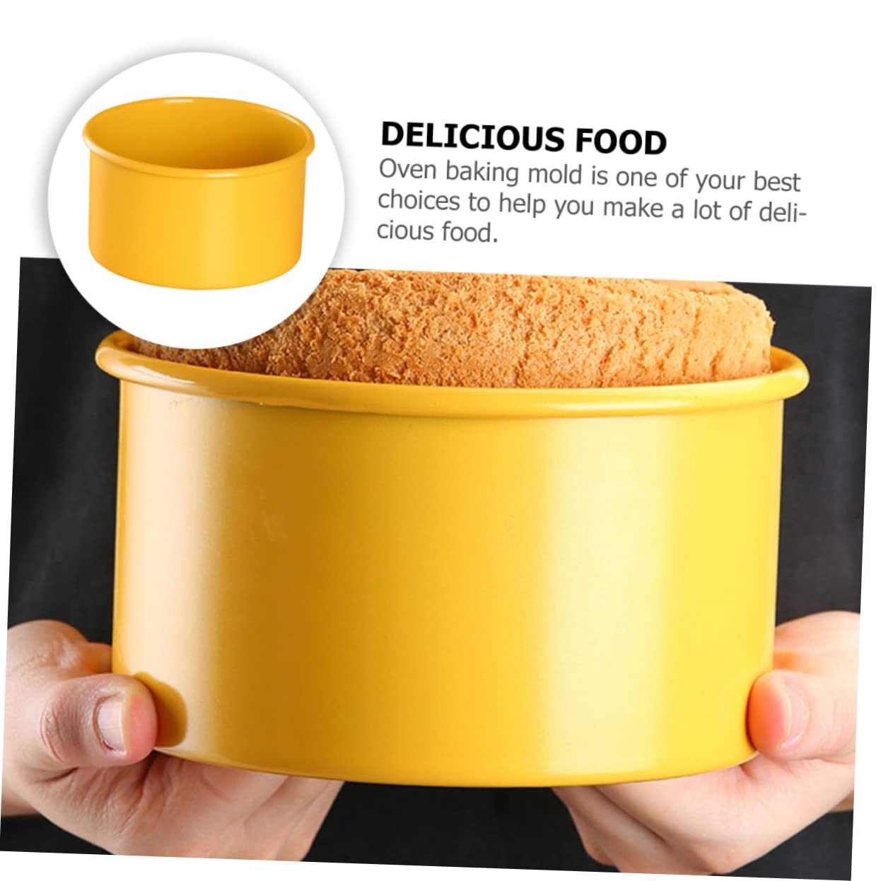 Moule à Pâtisserie Rond Antiadhésif en Acier Inoxydable pour Gâteau