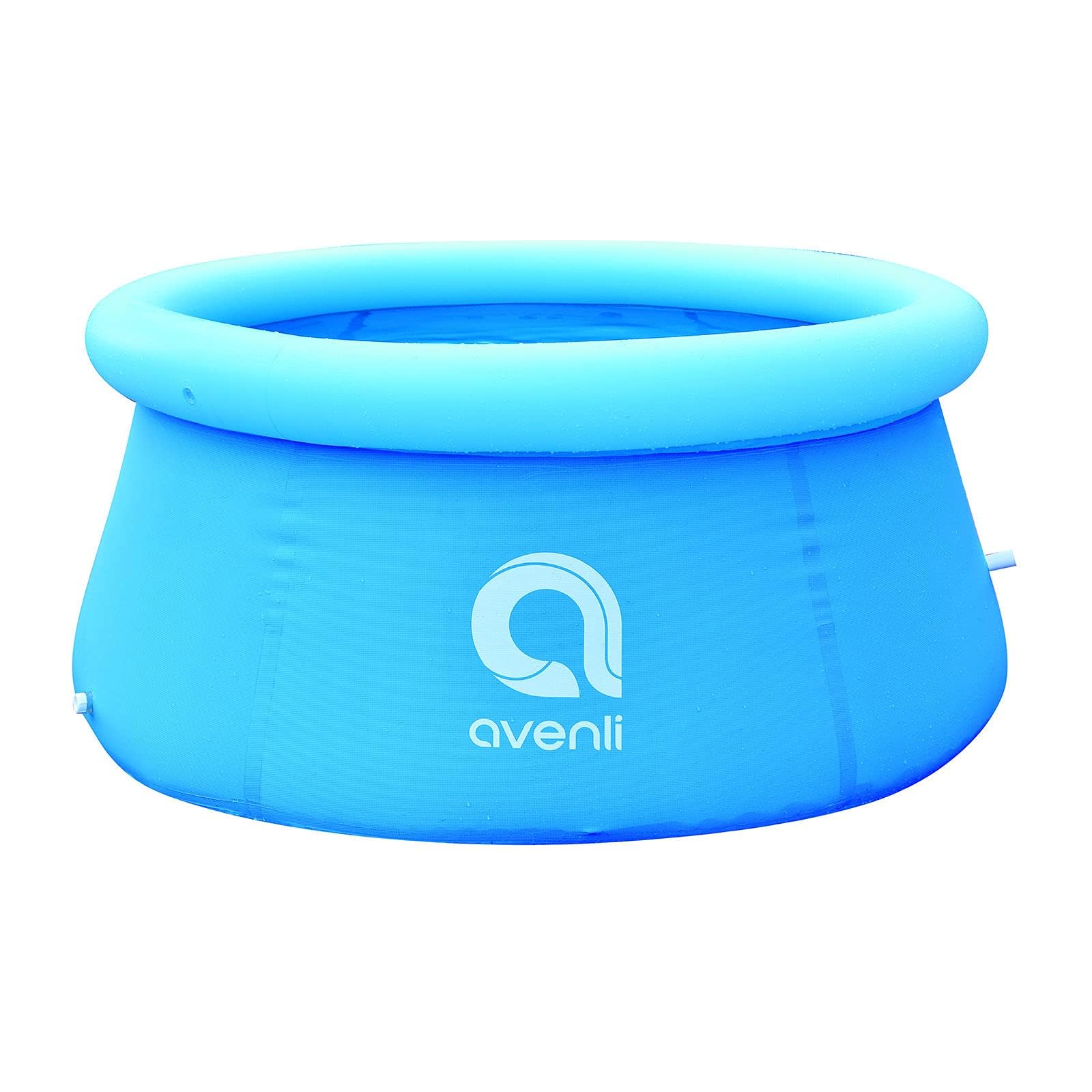 Piscine gonflable ronde 73cm de hauteur contre la canicule en ville