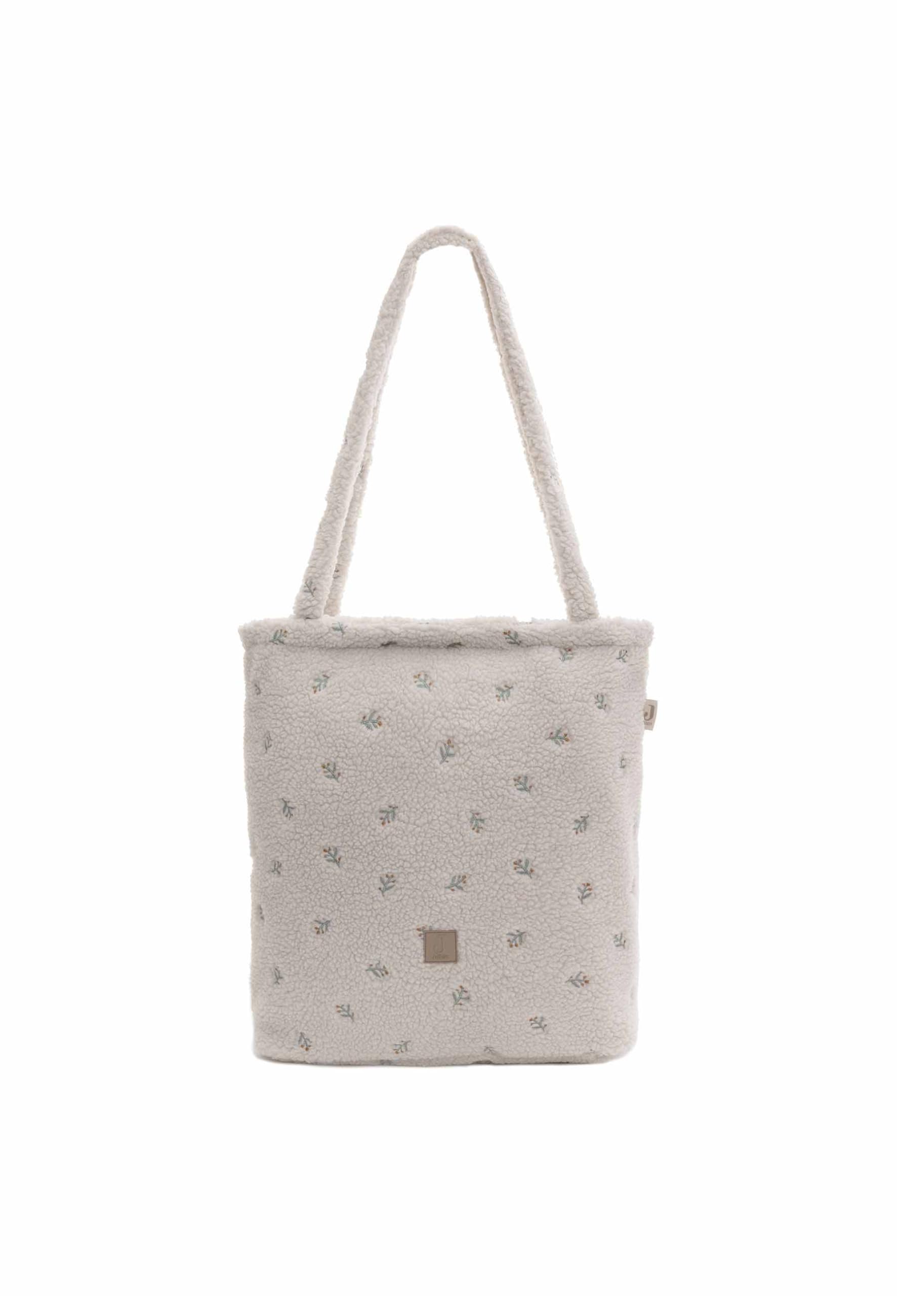 Jollein Sac à langer - Teddy Lovely - 100% polyester - Sac pour poussette - Multifonctionnel, Teddy Lovely, 43 cm x 2 cm x 34 cm, Style contemporain