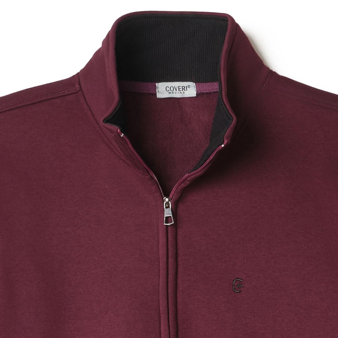 Coveri Felpa Felpe con Cerniera Tasche Zip Cardigan Pesante Invernale Uomo Taglie Forti