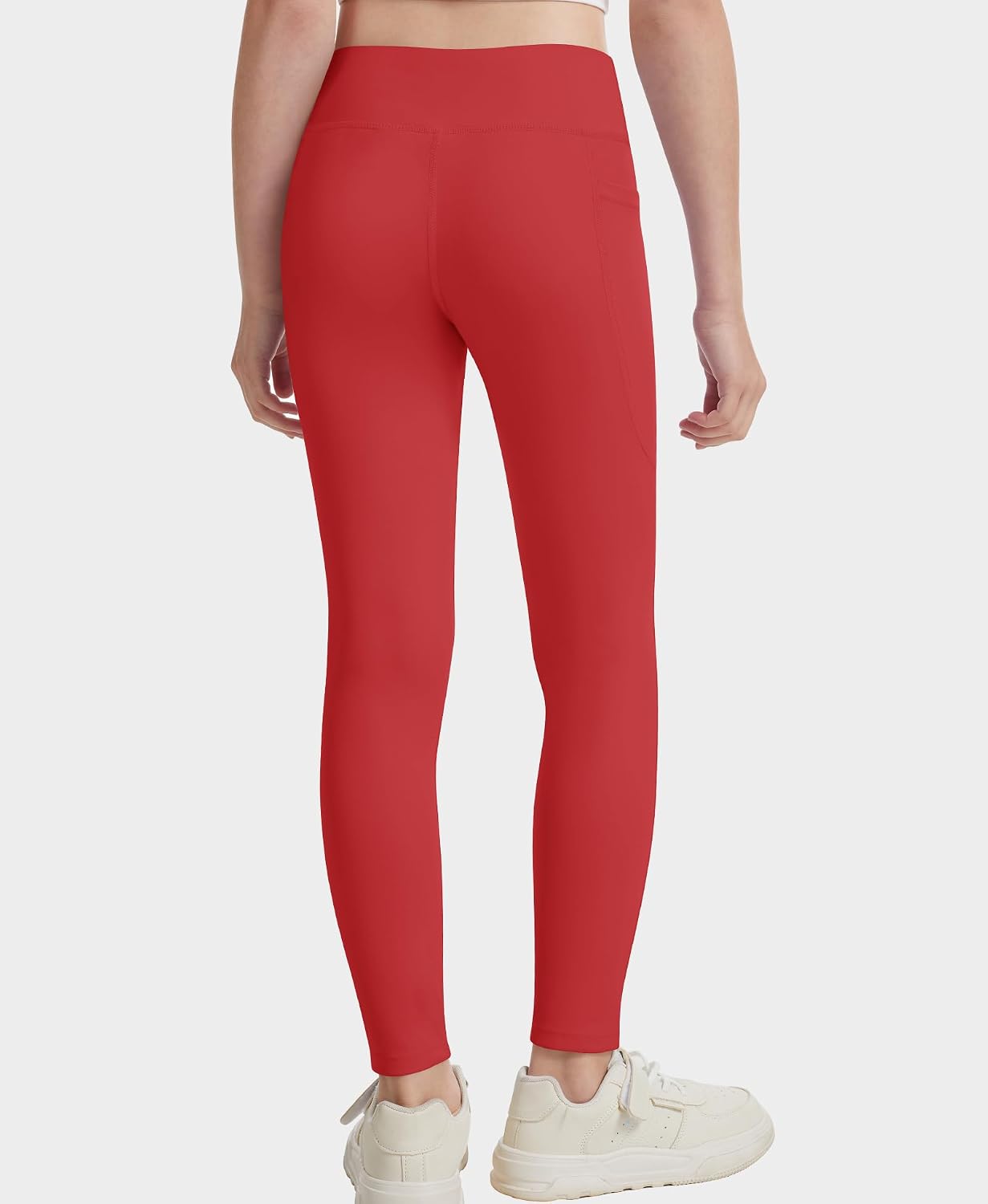 DOCUMO Girls Athletic High Waist Leggings 6-16Y