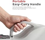 Sunny Health & Fitness Under Desk Pedal Elliptical Machine, Adjustable Resistance Leg Exerciser Office Home Workout While Sitting for Seniors