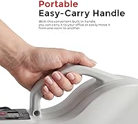 Vista 8 de Sunny Health & Fitness - Máquina elíptica con pedal para usar debajo del escritorio, ejercitador de piernas con resistencia ajustable