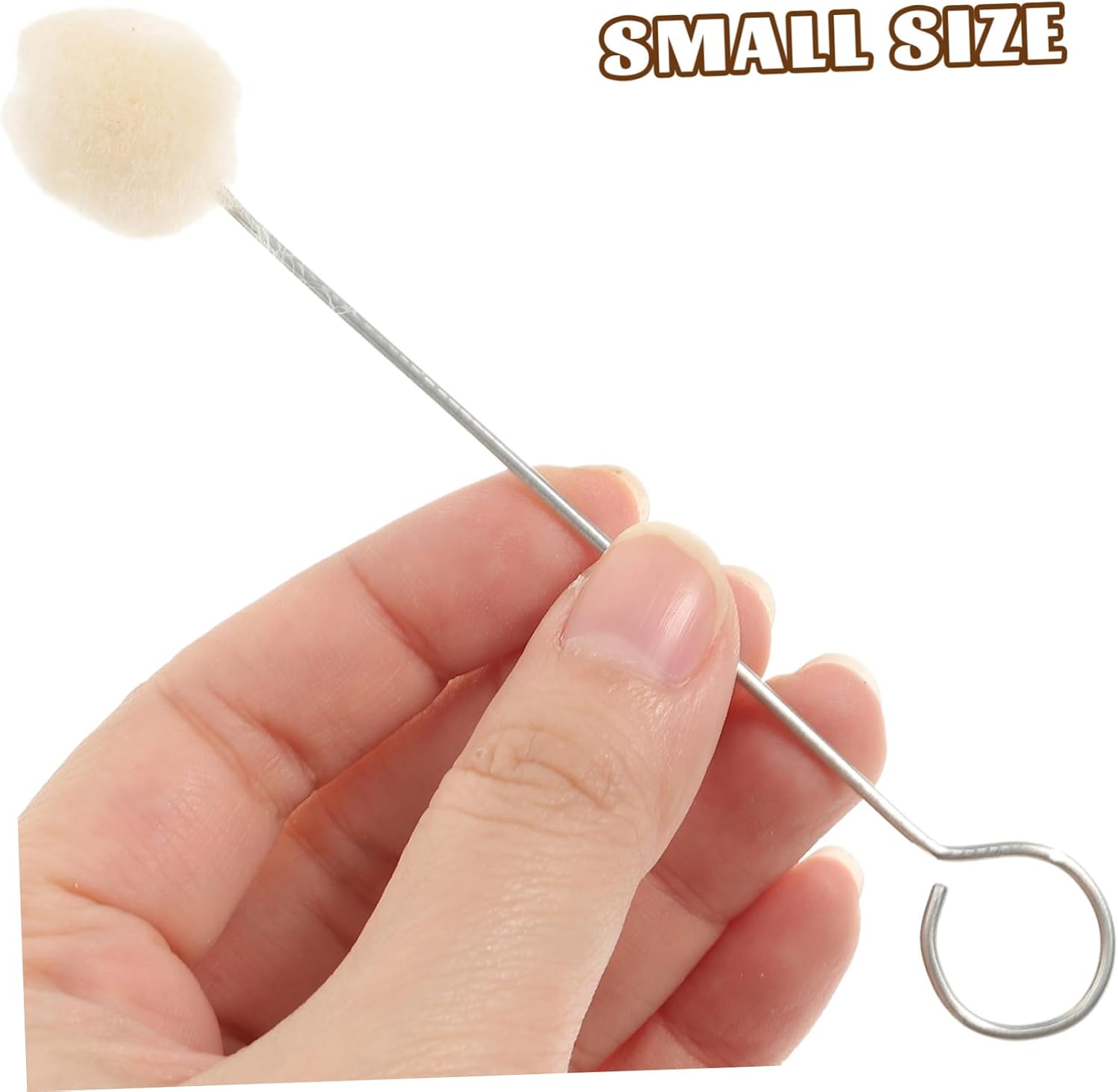 TEHAUX 4sets Making Kit Wool Dauber Brush Dye Tool No Shedding Strong Metal Handle for Dye Application 10pcs*4