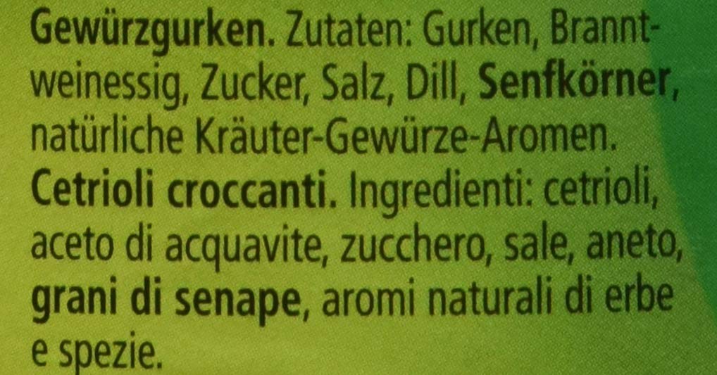 Hengstenberg Knax Gewürzgurken knackig-würzig, 12er Pack (12 x 670 g)